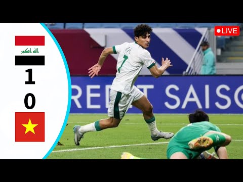 🔴Highlight !! Irak U-23 Vs Vietnam U-23 | AFC U-23 Qatar 2024 | Vietnam Kalah Dengan Irak