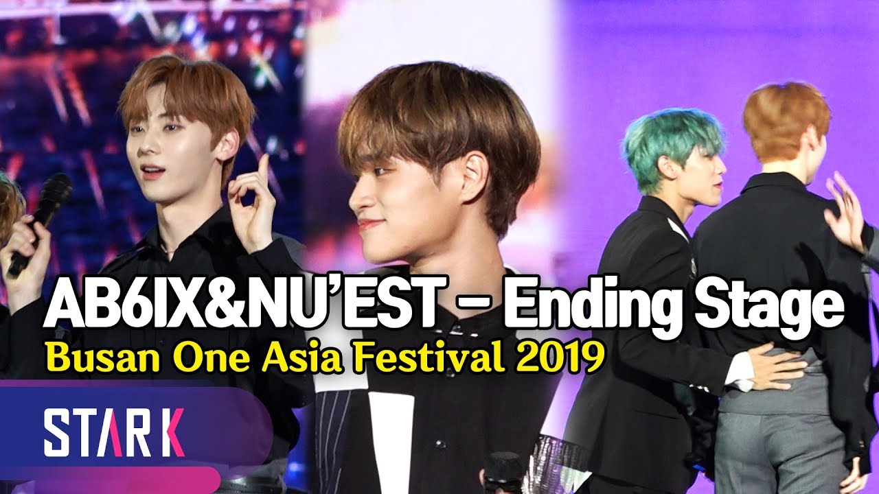 AB6IX&NU'EST, Ending Stage 'Busan Vacance' (AB6IX&NU'EST, 워너투 모먼트&프듀 동기 정모)