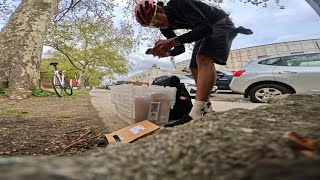 FIXED GEAR | POV BIKE DELIVERY RUNS for CAPSULE + SOCIAL RIDE