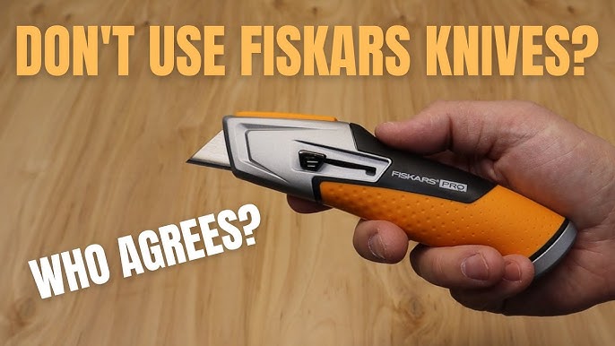 Fiskars® Pro Snap-off Utility Knife (18mm)