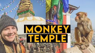 Visiting Kathmandu’s Famous Monkey Temple - Swayambhunath Stupa