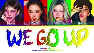 [Request #𝟐𝟕𝟎] [𝐀𝐈 𝐂𝐎𝐕𝐄𝐑] How would 𝐚𝐞𝐬𝐩𝐚 (에스파) sing '𝐖𝐄 𝐆𝐎 𝐔𝐏' (Color Coded Eng/Rom/Han/가사)