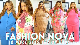 FASHION NOVA MATCHING SETS *TRYON HAUL* | PLUS SIZE OUTFITS THAT LOOK GOOD!