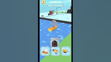 Level 53! Shape-shifting funny race gameplay new hyper casual #shorts #gameplay #shapeshifting