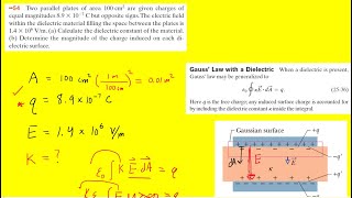 Two parallel plates of area 100 cm