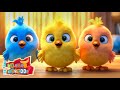 Three Little Chicky - Funny Chicky 2023 | Nursery Rhymes | amazing songs for kids | Banana Cartoon