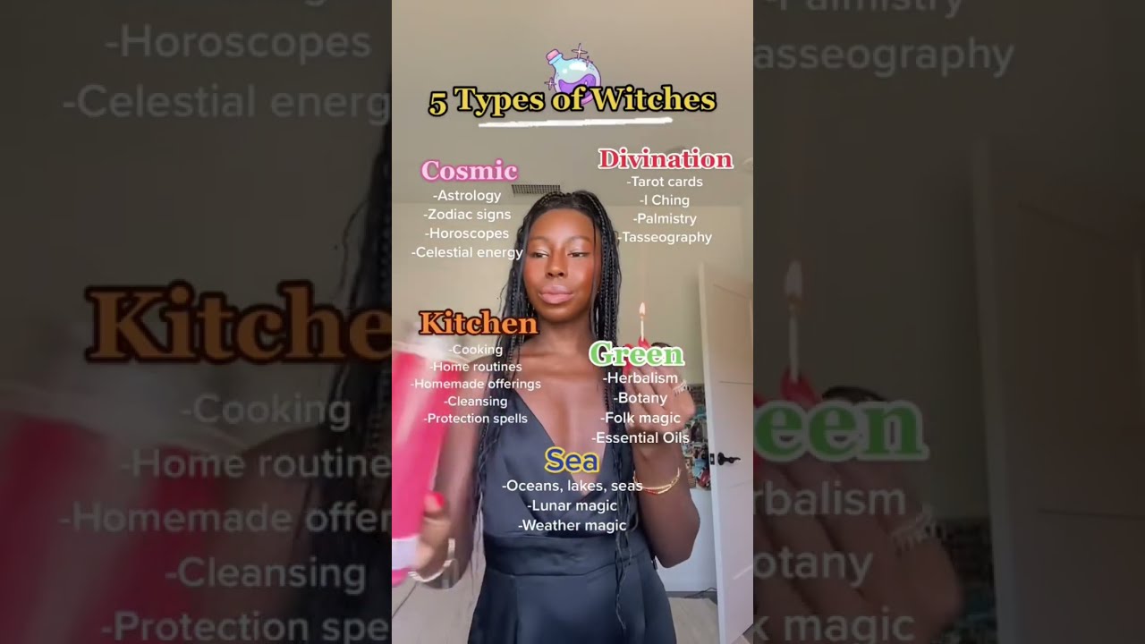 WHAT TYPE OF WITCH ARE YOU Witch Witchtok Manifestation Howtomanifest
