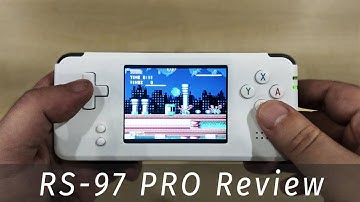 DroiX RS-97 Pro retro gaming emulator handheld review.OpenDingux custom firmware compat. Soulja Boy