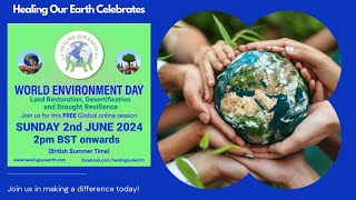 World Environment Day 2024 - Land Restoration, Desertification, & Drought Resilience | June 2nd 2PM