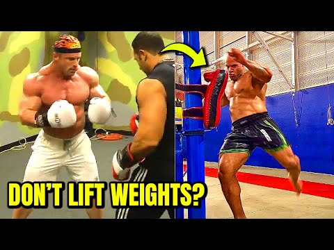 Proof Bodybuilders Can't Fight.