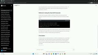 python multiline comment out