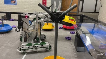 Vex Robotics Tipping Point Tall Mogo Lifted On Platform