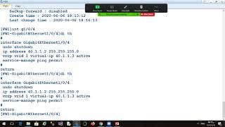Huawei USG Firewall - Dual Systems Lab  - HCIA Security