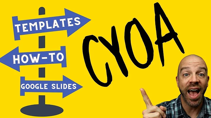 Choose Your Own Adventure Google Slides Template | CYOA Tutorial