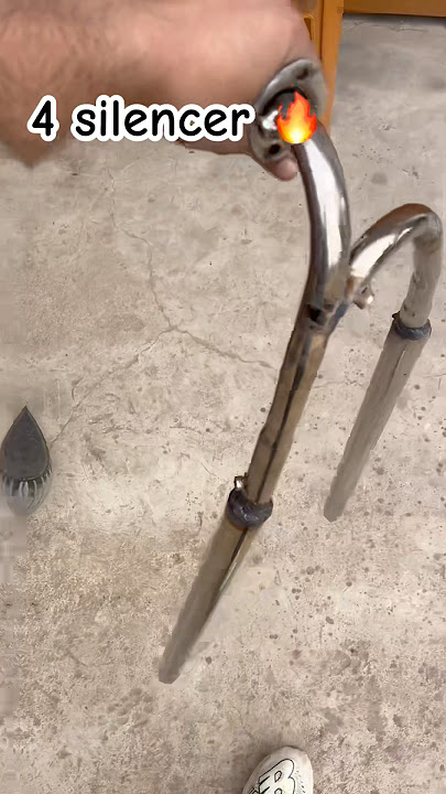 4 silencer 🔥😱 #youtubeshorts #viralvideos #viralshort #shorts #video #tiktok #splendor #modified