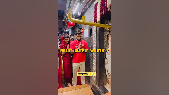 Rajat patidar How much is your outfit worth ?