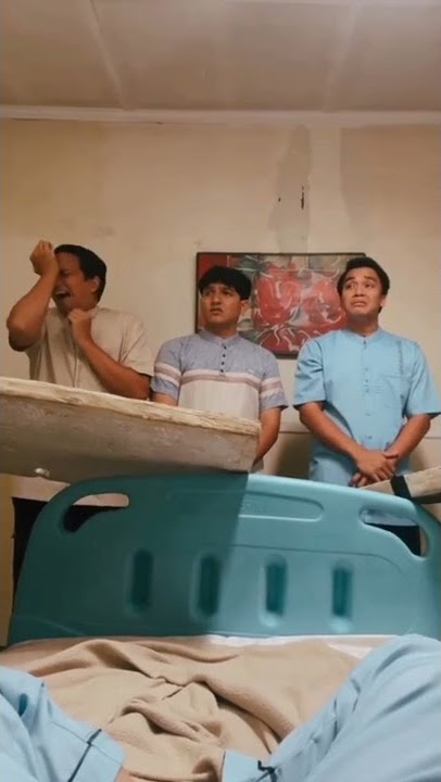 KOCAK AKTING NANGIS TRIO GABUT SAAT SYAHNAS SAKIT