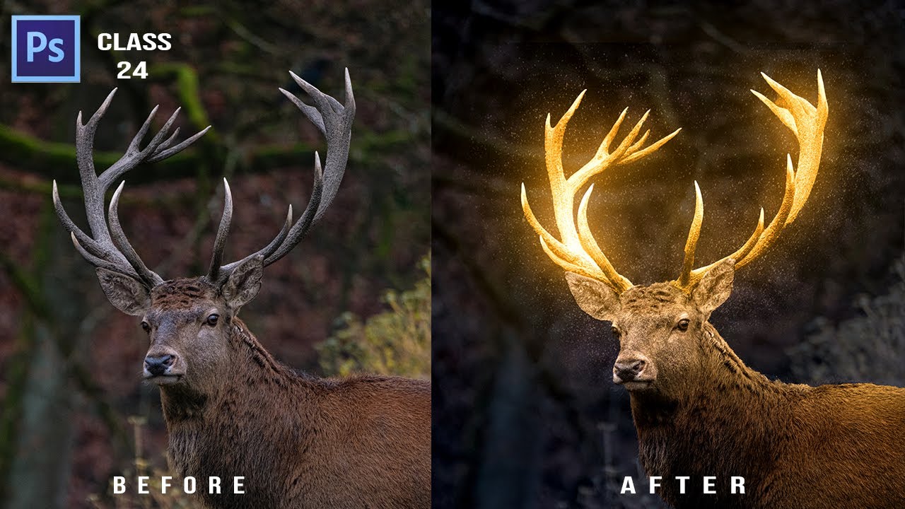 Glow Effect Glowing Effect tutorial free course Hindi Urdu