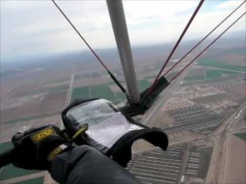 Brothers Philip and Eric Warbasse fly experimental...