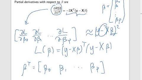 MH4510 Lecture 2 part 2 - computing linear regression