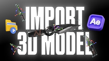 HƯỚNG DẪN THÊM 3D MODELS VÀO AFTER EFFECTS ĐƠN GIẢN | QuạHD