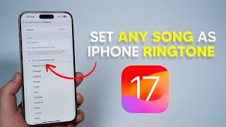 (2024) How to set ANY Song as iPhone Ringtone  Free and No Computer!