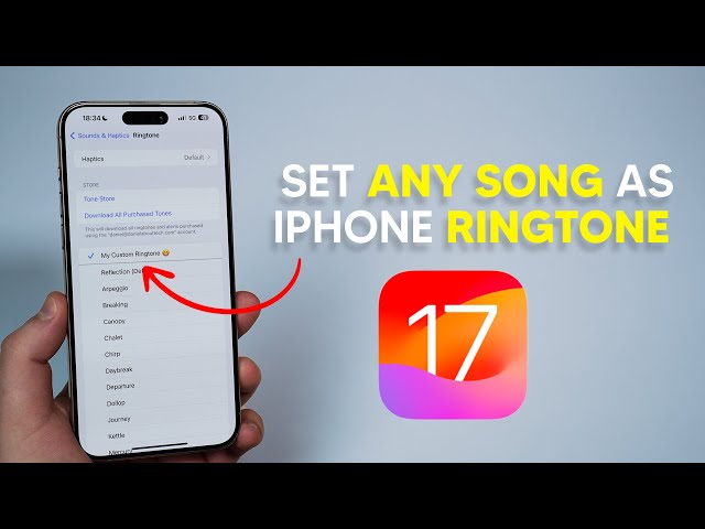 (2024) How to set ANY Song as iPhone Ringtone - Free and No Computer! class=