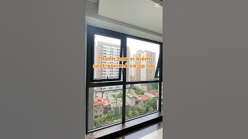 Tại sao cửa sổ mở hất dùng bản lề chữ A rồi còn dùng thêm thanh hạn vị? #draho #phukiennhomkinh