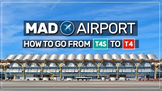 How To Go From T4S To T4 At Madrid Barajas Airport
