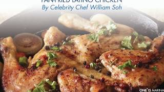 Learn to whip up a delectably versatile meal from our celebrity chef,
william soh! recreate signature pan-fried latino chicken in your own
style...