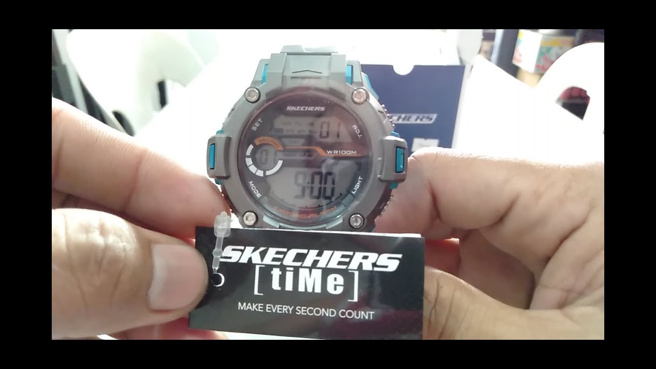 How to Set a Skechers Digital Watch?