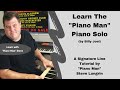 How to play piano man by billy joel  the piano solo