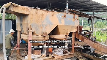 Full sets tin mining separating machine