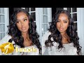 Honest First Impression of Junoda Hair! Perfect 5*5 Lace Closure Glueless Install