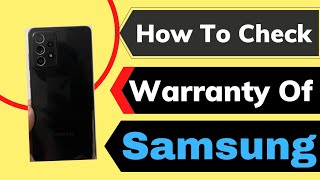 How To Check Warranty of Samsung Galaxy screenshot 1
