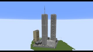 World Trade Center in Minecraft (Timelapse)