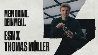 ESN x Thomas Müller - Mein Drink. Dein Meal.