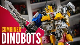 Is that G1 Volcanicus? | Transformers KO Combining Dinobots
