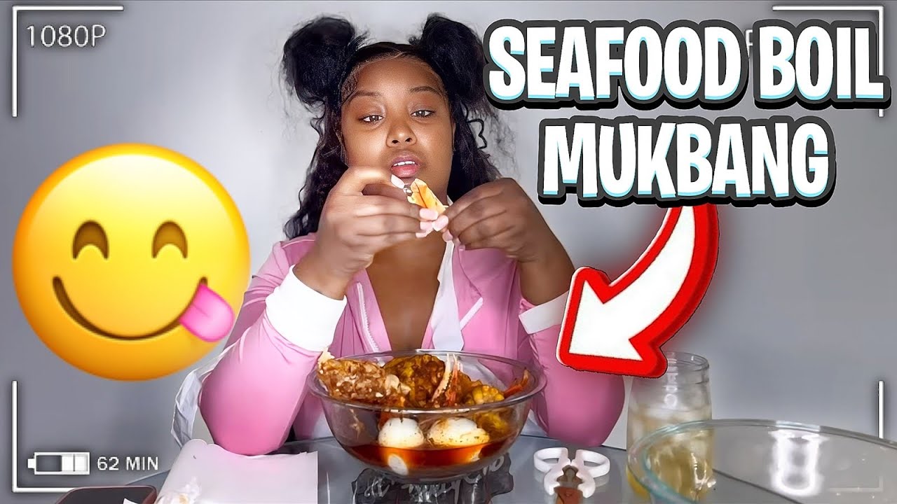 SEAFOOD BOIL MUKBANG ASMR!!!