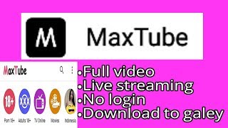 Aplikasi Simontok Terbaru (MaxTube.apk) screenshot 1