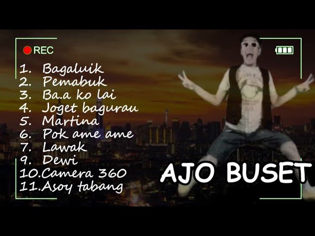 Ajo Buset  Bagaluik  lagu minang class=