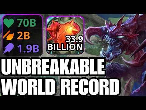 Once in a Lifetime World Record - Breaking 3v3 Arena