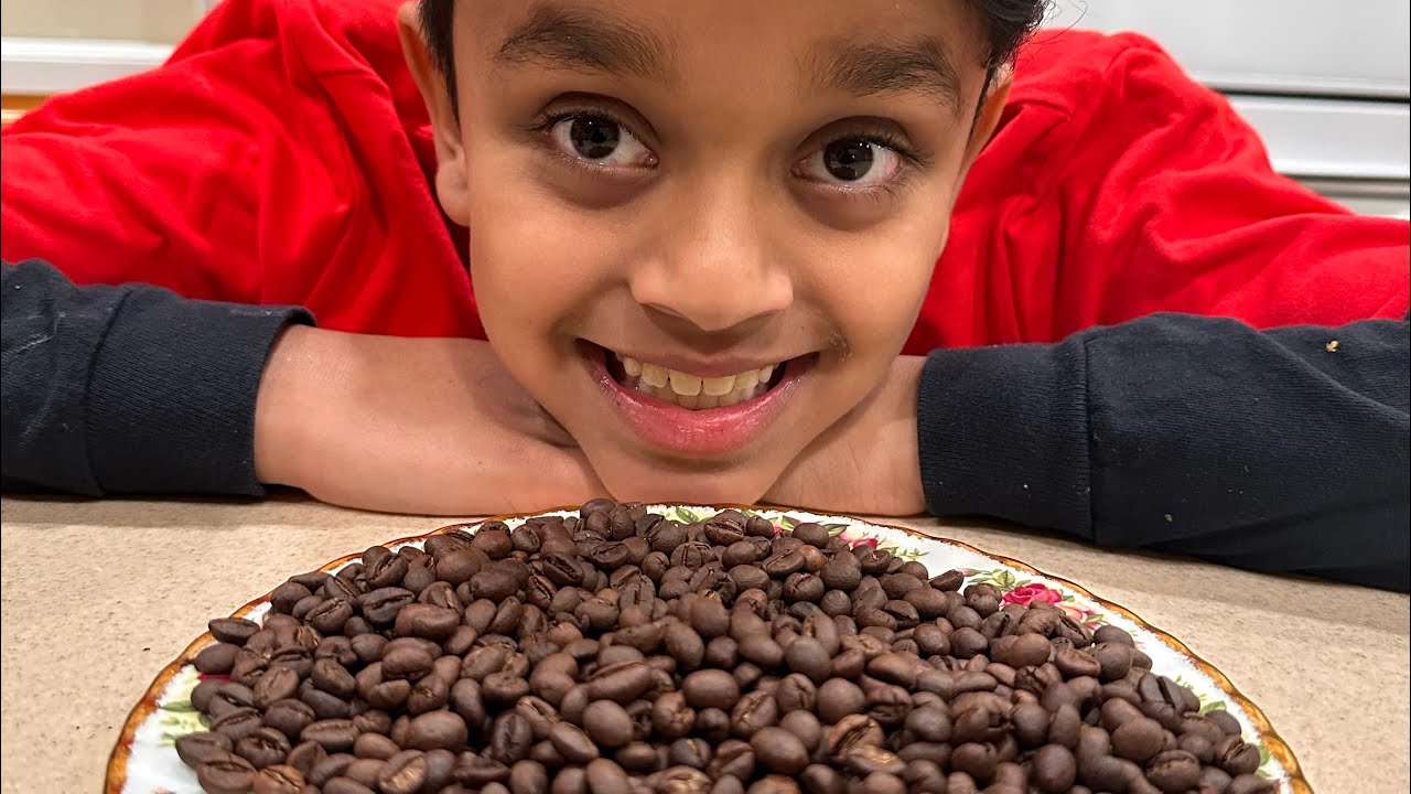 Grinding Kerala Estate Coffee Beans YouTube