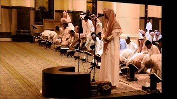 (كَلاَّ إِذَا بَلَغَتْ التَّرَاقِيَ) عشائية مؤثرة للقارئ حاتم المالكي