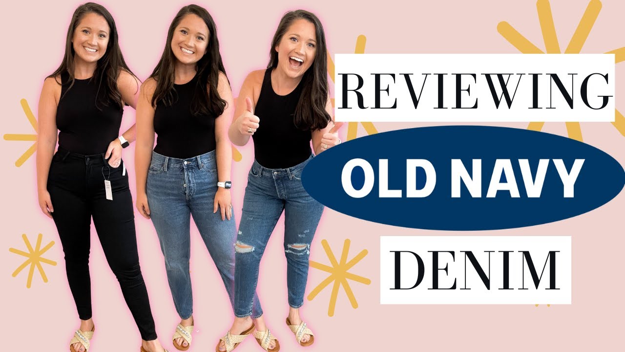 Trying OLD NAVY JEANS / Size 10 Denim Review 