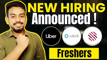Uber, Xflow Biggest Hiring Announced ! OFF Campus Drive For 23026, 2025 Batch | Fresher