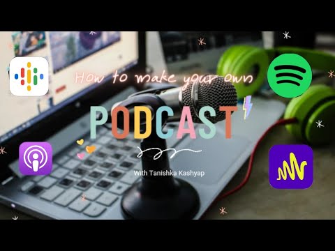 How To Make Your Own Podcast: For Beginners| Podcast on Spotify, Anchor, Google Podcast and more