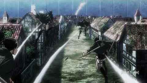 Armin and bertholdt talk part 2  attack on titan season 3 (English)