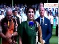 Yasir shah cant stop laughing during national anthem