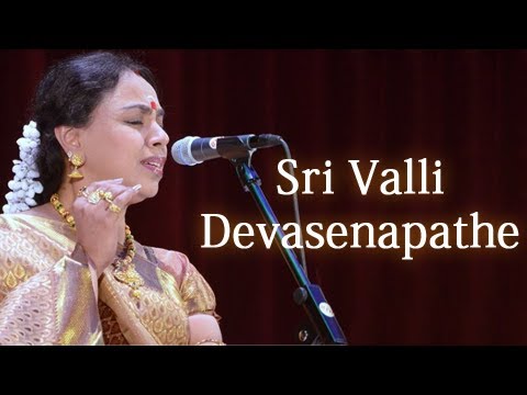 Sri Valli Devasenapathe   Sudha Raghunathan Live   Isai Ragam